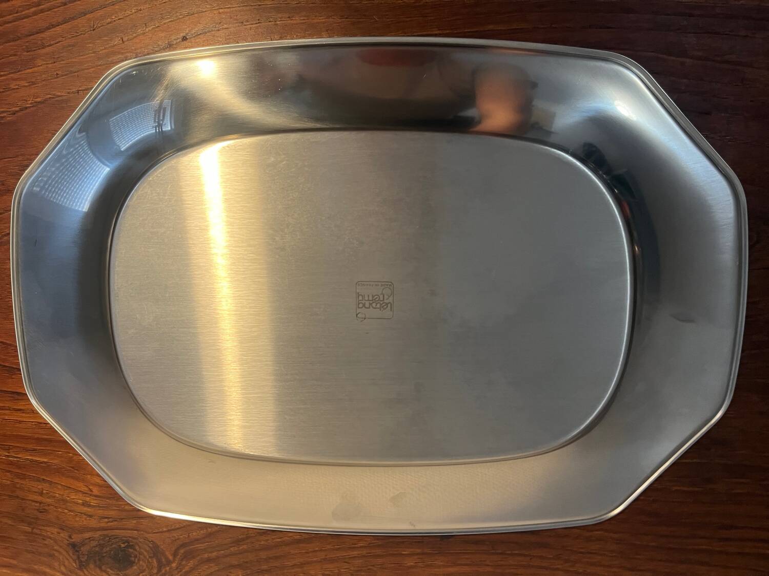 Letang Remy serving tray and ice cream sorbet flute cup
