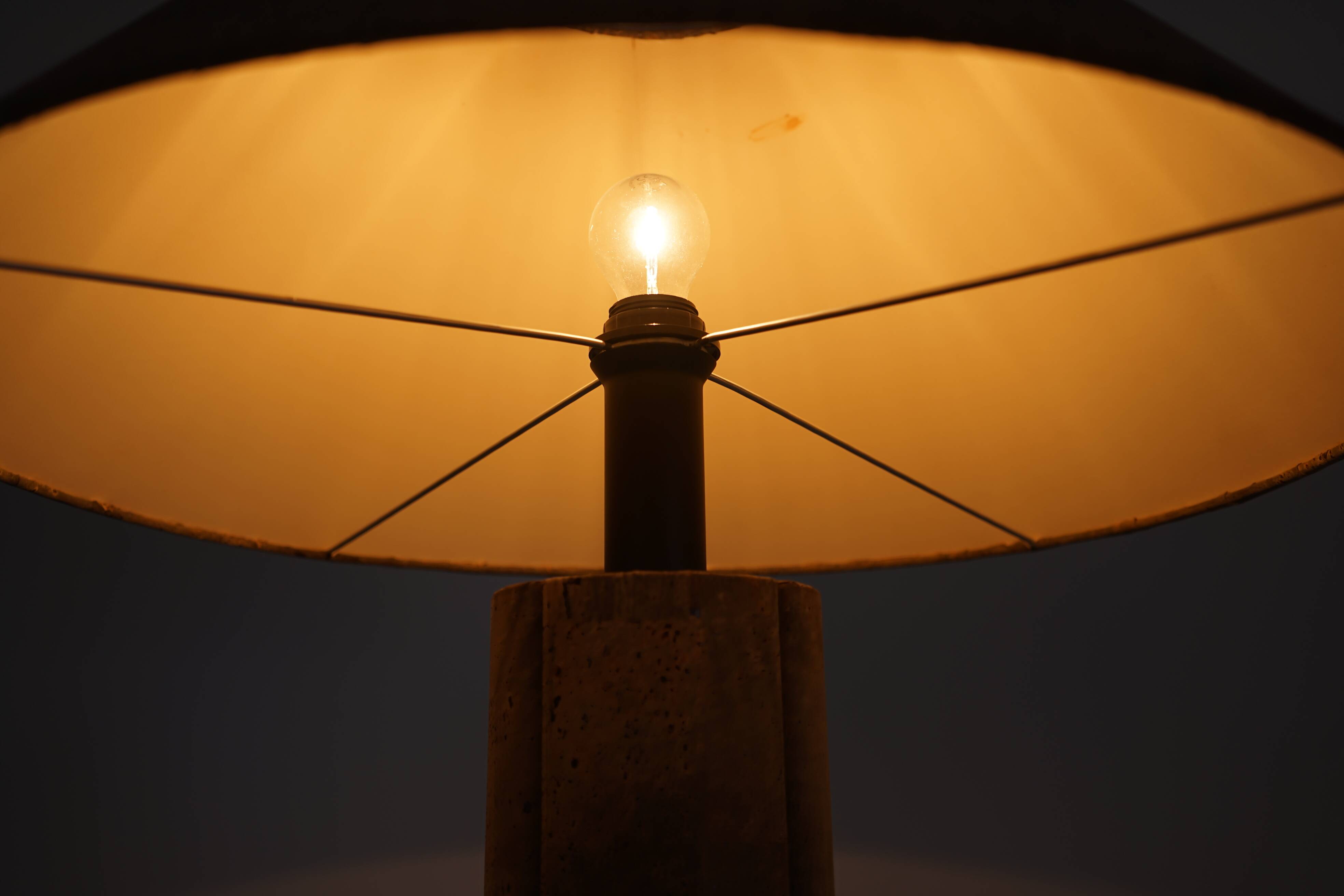 Table Lamp in Cork by Ingo Maurer for Design M