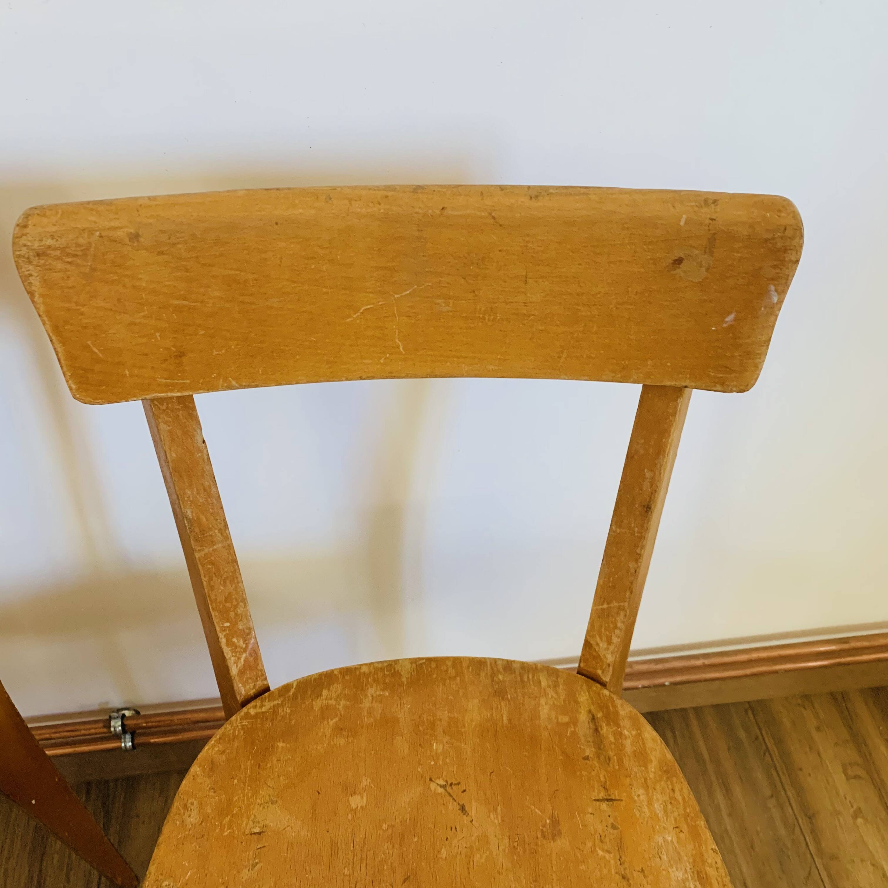 Pair of bistro chairs