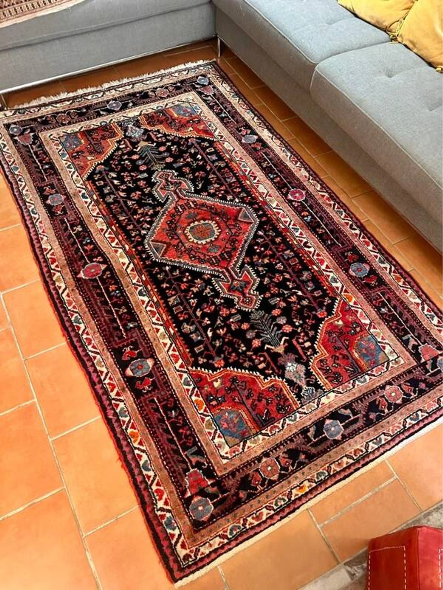 Tapis iranien vintage