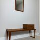 Danish mid-century teak bench Kai Kristiansen for Aksel Kjersgaard, 1960s
