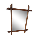 Miroir façon bambou