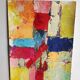 Original painting Modern abstract art Stael