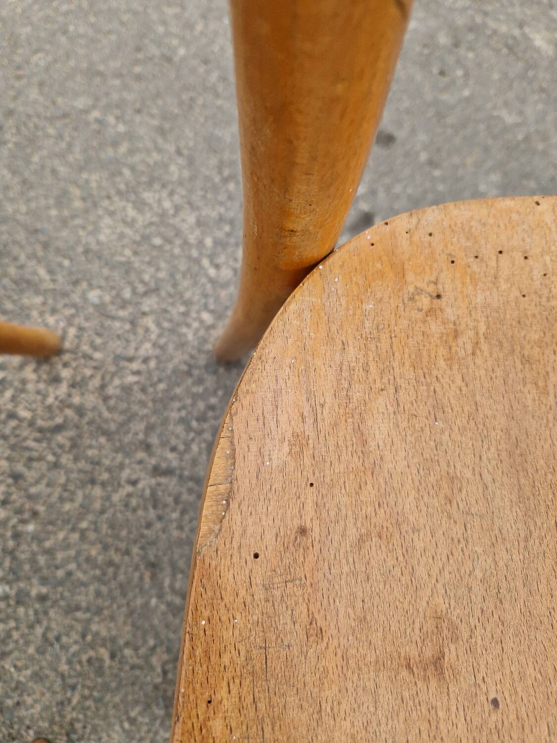 Set of 3 bistro chairs