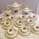 Service a cafe porcelaine fine ch r France