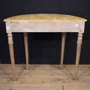 Console en laque italienne de style Louis XVI du 20e siècle