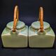 Pair of Thai celadon teapots, Chiang Mai 90s