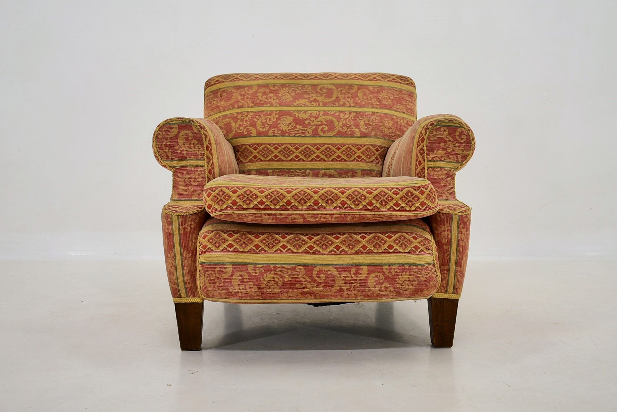 1940s Art Deco Armchair, Czechoslovakia