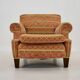 1940s art deco armchair, Czechoslovakia