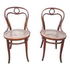 Paire de chaises bistrot - thonet