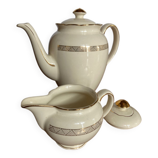 2 éléments de service à café Villeroy et Boch 7204