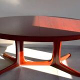 Table à manger vintage style Baumann des années 1960-1970