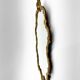Antique brass french wall mirror
