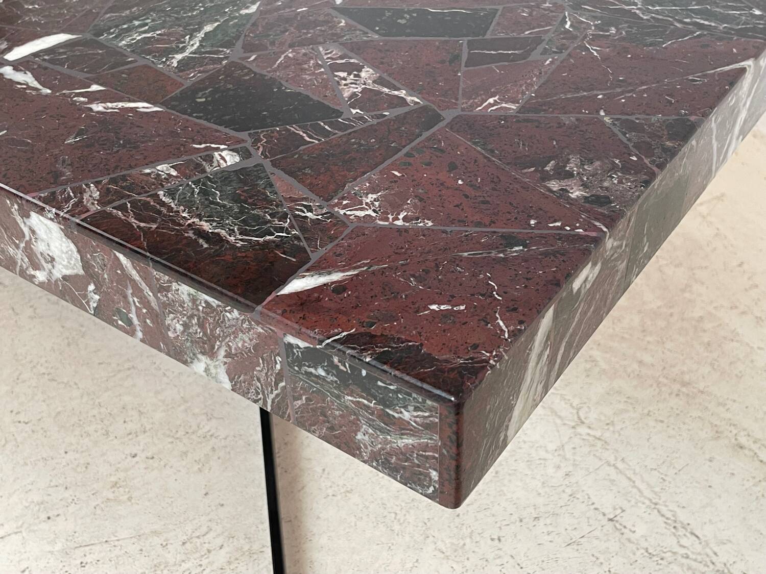 1970 marble coffee table