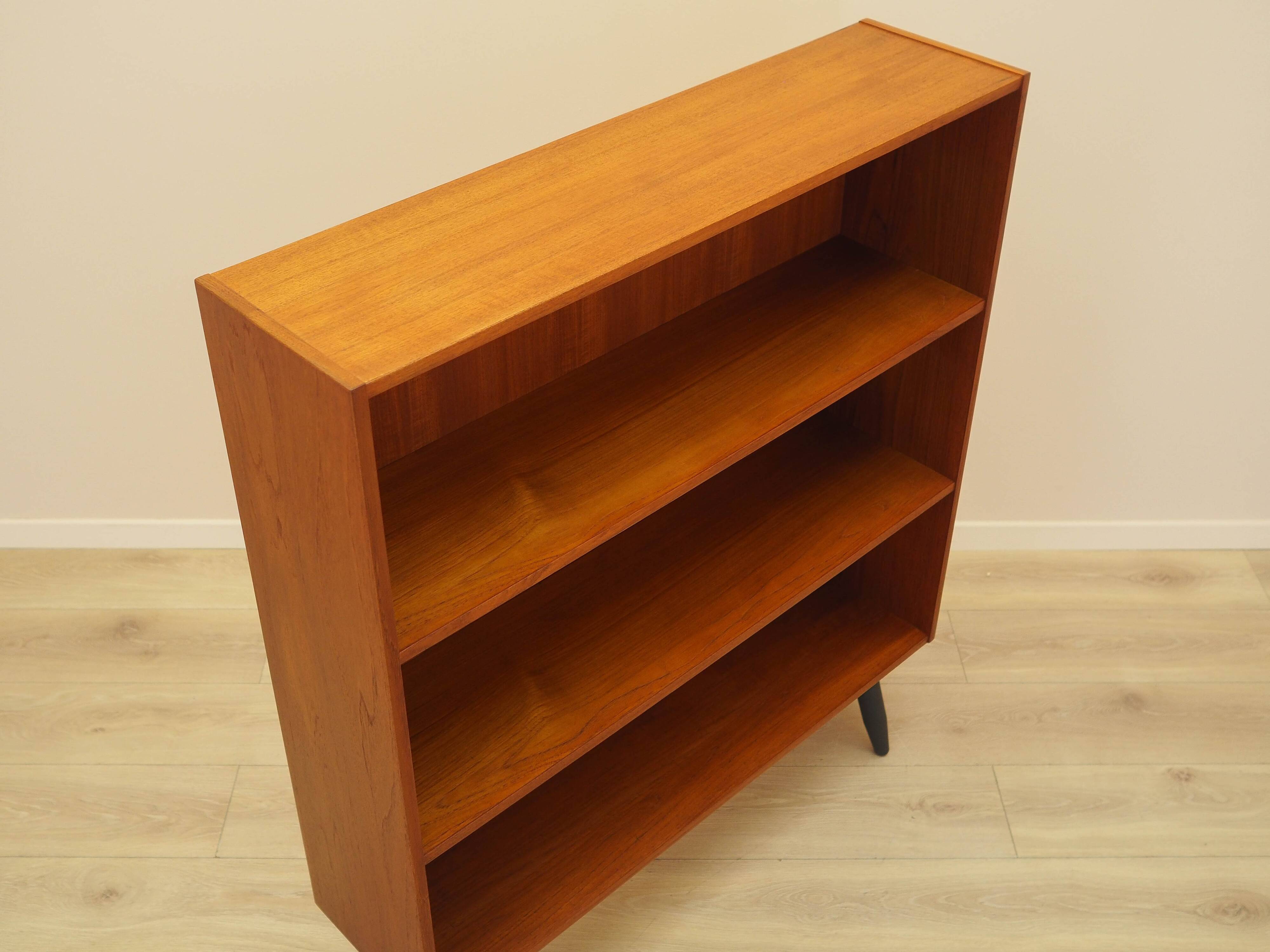 Teak bookcase, Danish design, 1970s, manufactured by Clausen & Søn
