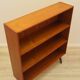 Teak bookcase, Danish design, 1970s, manufactured by Clausen & Søn