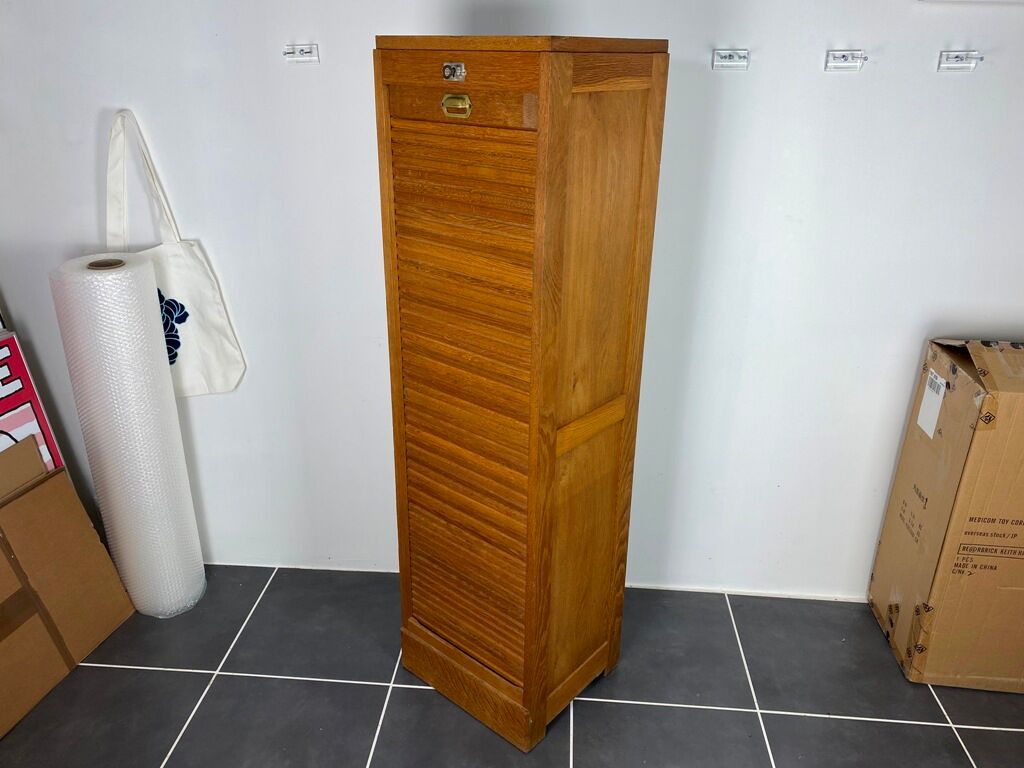 1950 Oak Curtain Binder Furniture