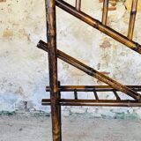 Vintage bamboo entrance hall with mirror circa 1920's