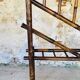 Vintage bamboo entrance hall with mirror circa 1920's
