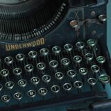 Machine à écrire Underwood 1918