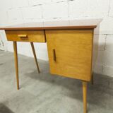 Baumann desk and chair set 1960 compass legs