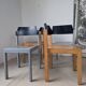 Set of 4 stackable chairs by Rainer Schell