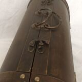 Old doctor wooden suitcase