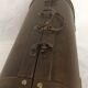 Old doctor wooden suitcase