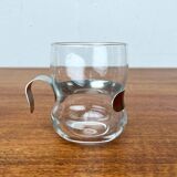 Vintage tea glasses Paula Series by Jorma Vennola for Iittala, 1970s, set of 2