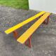 Paire de bancs pliants