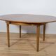 Mid-Century Round Extendable Dining Table and Chairs from McIntosh, 1960s, Set of 5