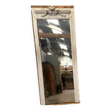 Miroir de style Napoléon III en bois et stuc sculpté XIX siècle
