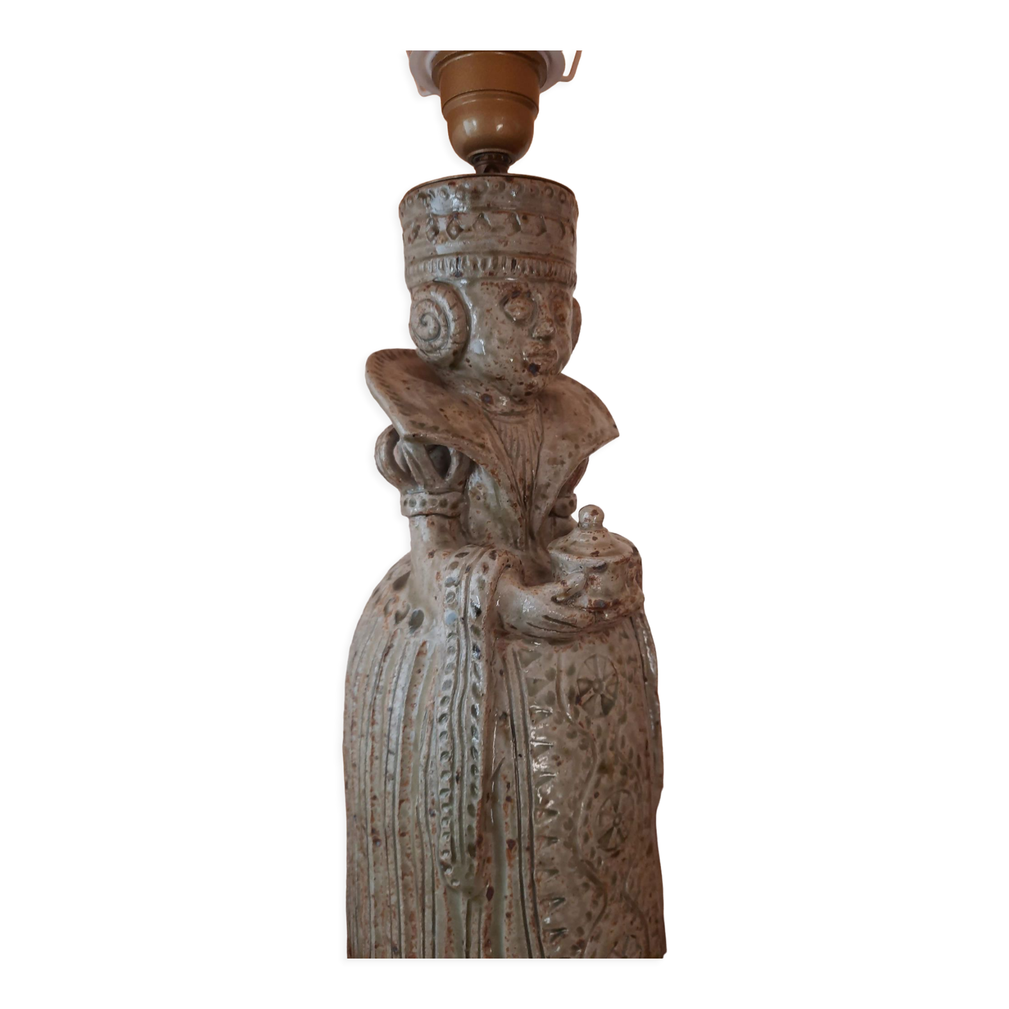 Unique pottery lamps