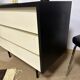 Commode vintage tiroirs inclinés