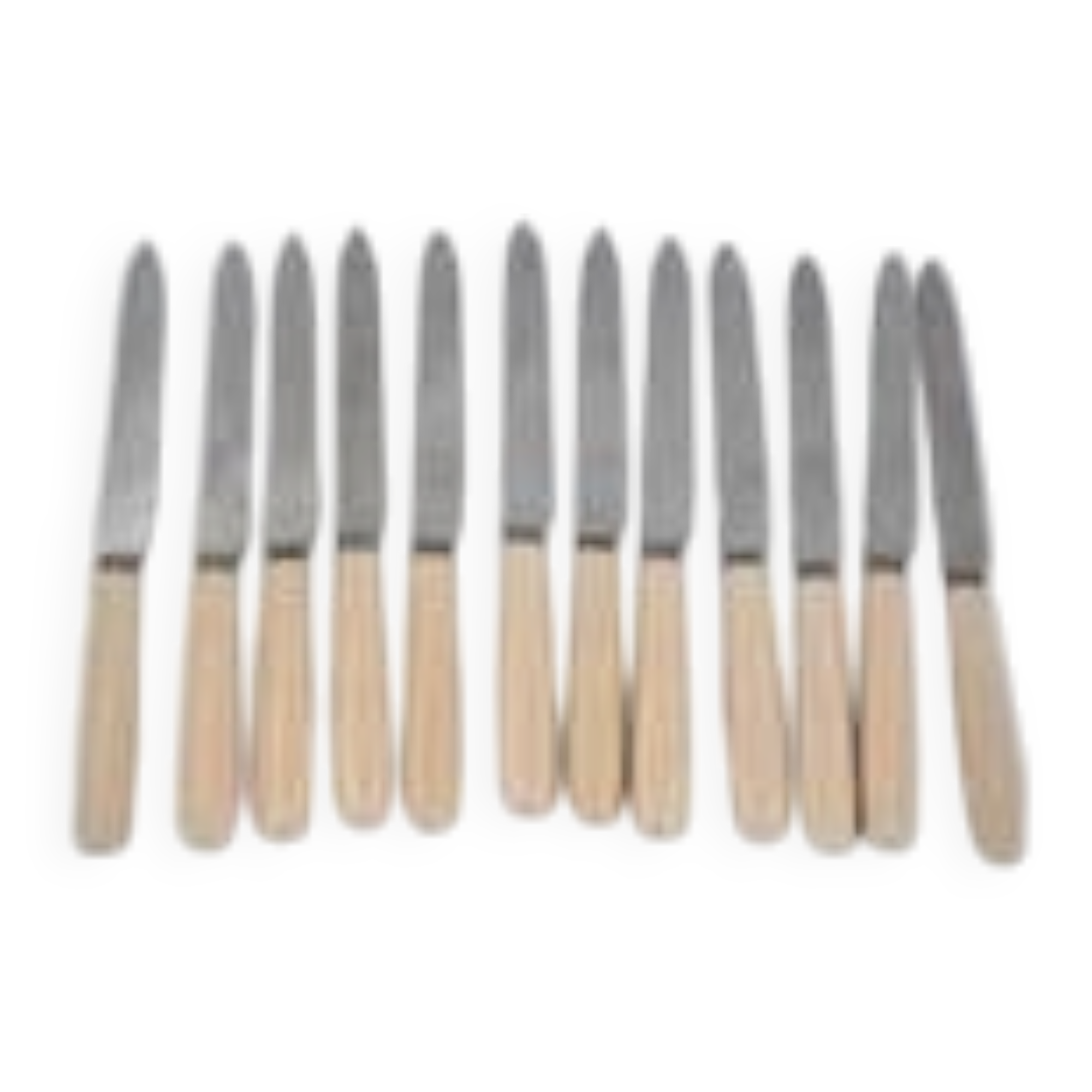 Christofle Atlas, 12 dessert knives, dessert, cheese model bakelite.