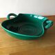 Large green ceramic cup Vallauris