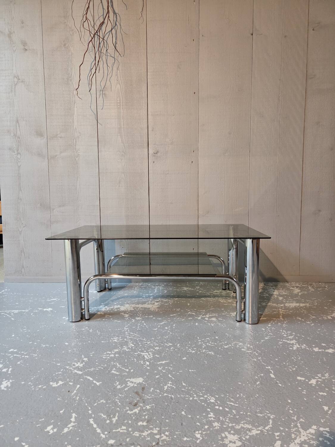 Chrome coffee table