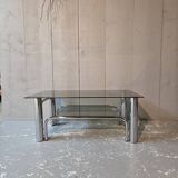 Chrome coffee table