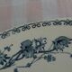 Round dish in Earthenware Motif Bertha