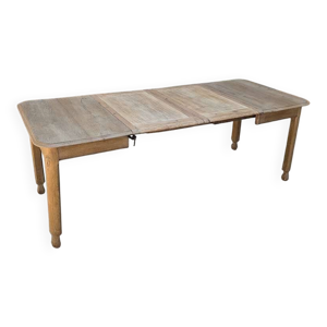Table ancienne extensible