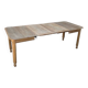 Antique extendable table