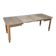 Antique extendable table