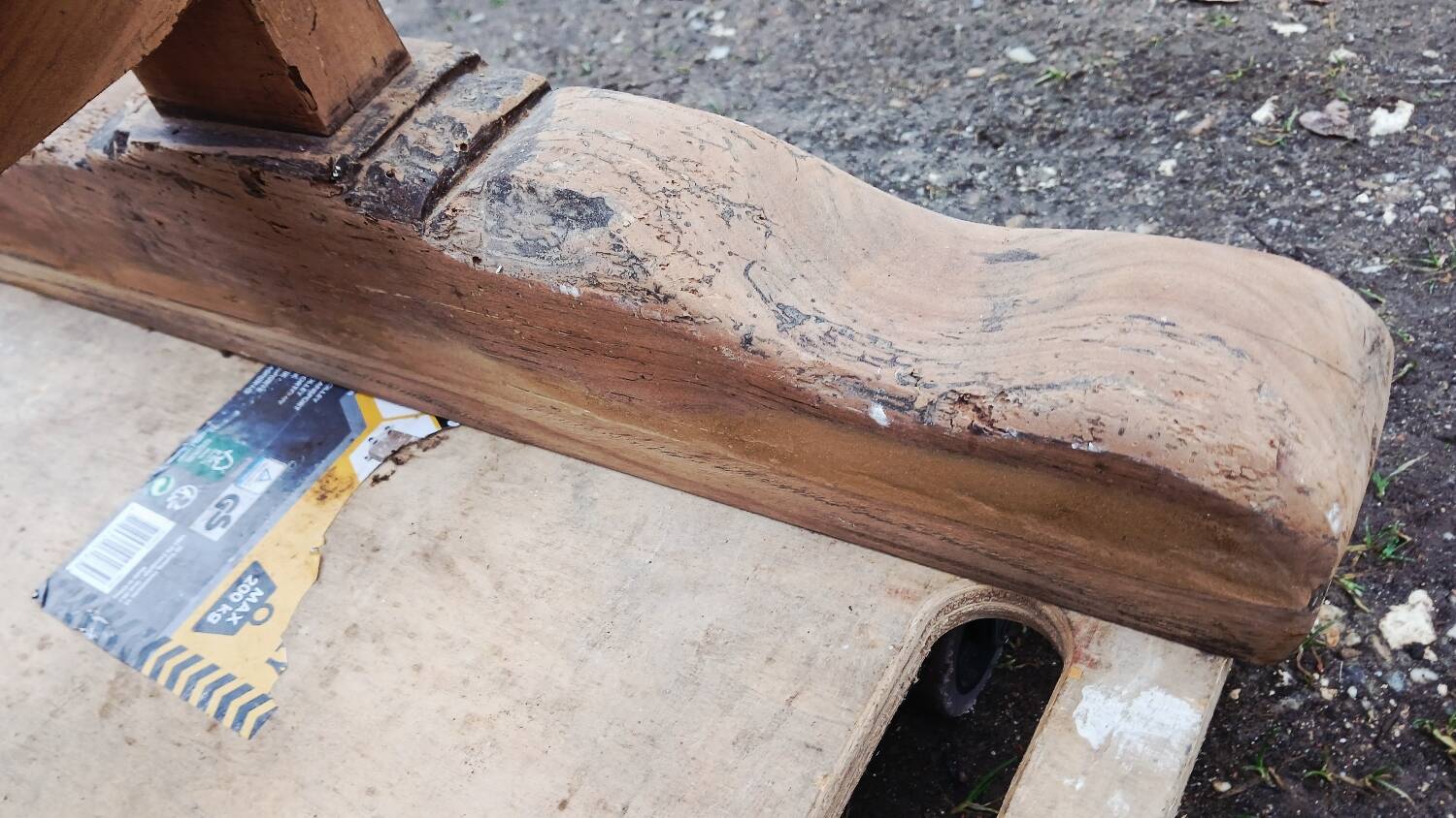 Cherry wood harvest table