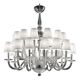 Italian Green Felci Murano Glass Chandelier Green by Simoeng for Simoeng