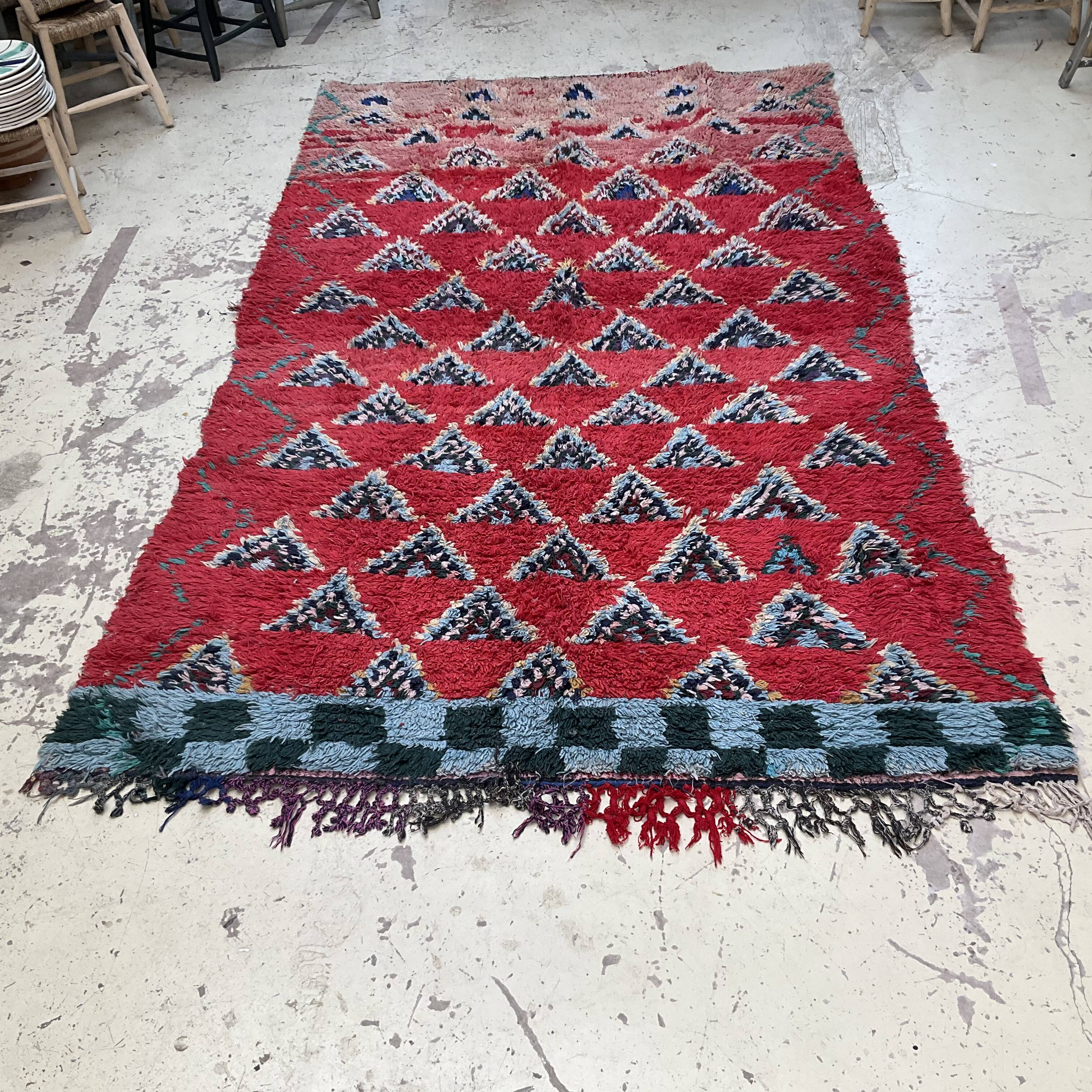 Boucharouite rug
