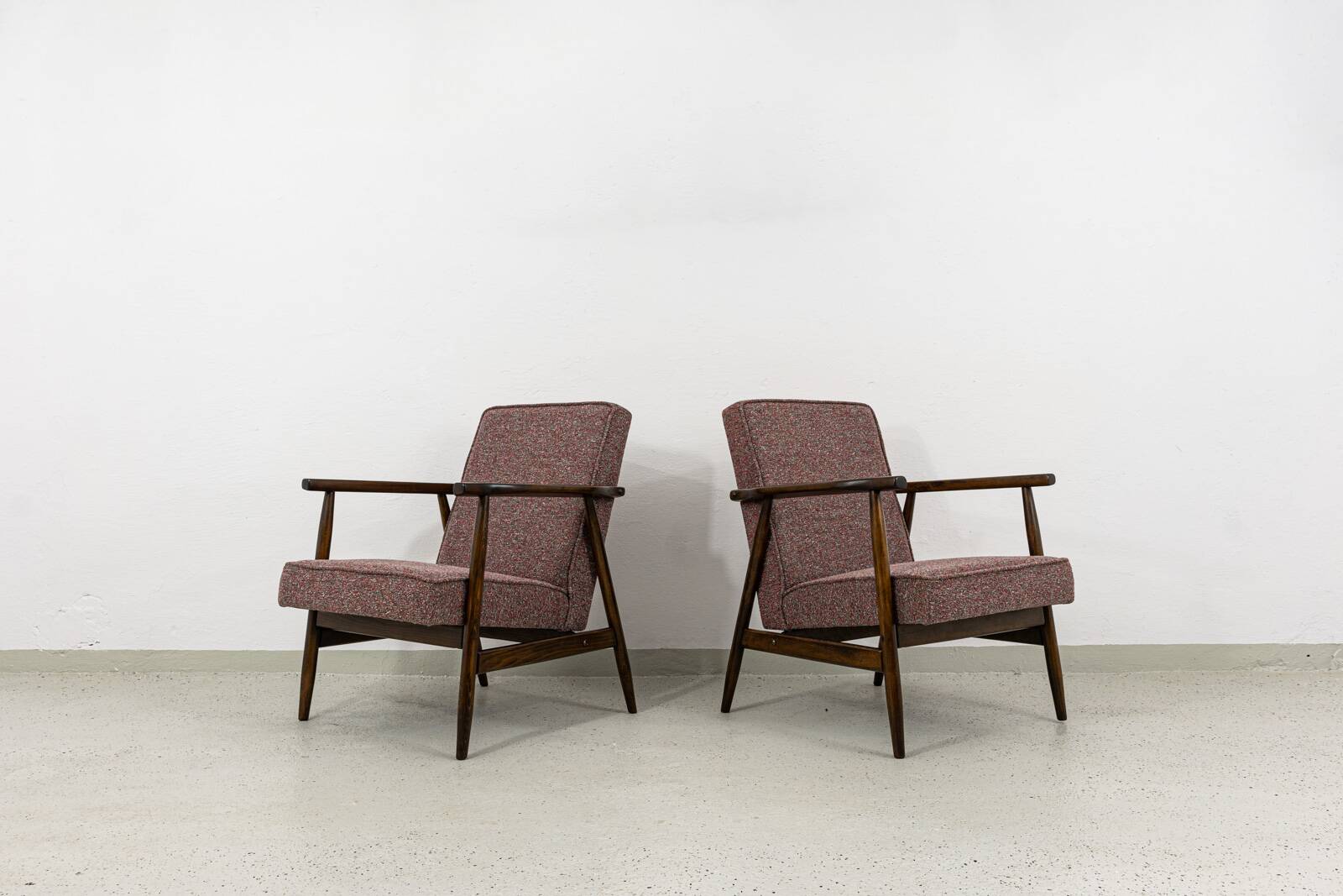 Pair of vintage armchairs, Poland, 1960s