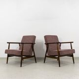 Pair of vintage armchairs, Poland, 1960s