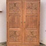 Vintage cabinet 1950 solid oak