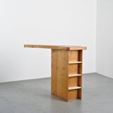 Bar by Charlotte Perriand, Aiguille Rouge Residence, Arc 2000, circa 1979