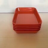 5 American Airlines airplane ramekin cups